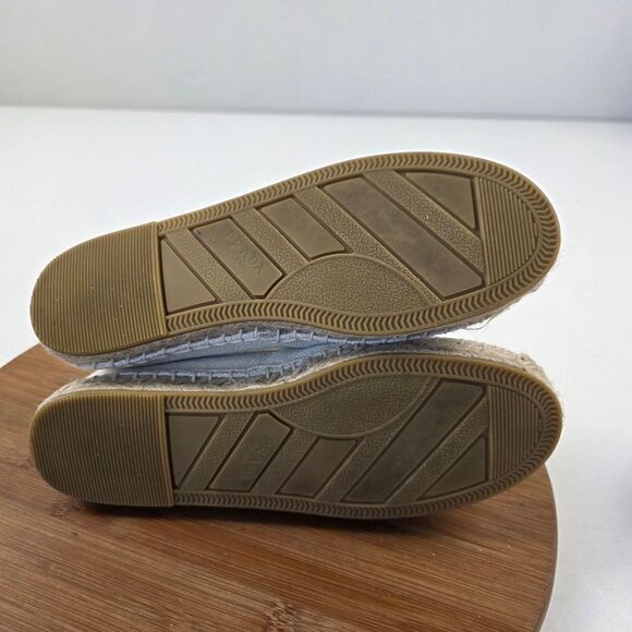 Prada Milano Embossed Logo Espadrilles Slip-On Flats Women’s Size EU 37 US 6.5-7 - Picture 9 of 15